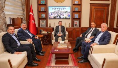 Şiran ve Kelkit Başkanlarından Bayburt’ta Ziyaretler Zinciri