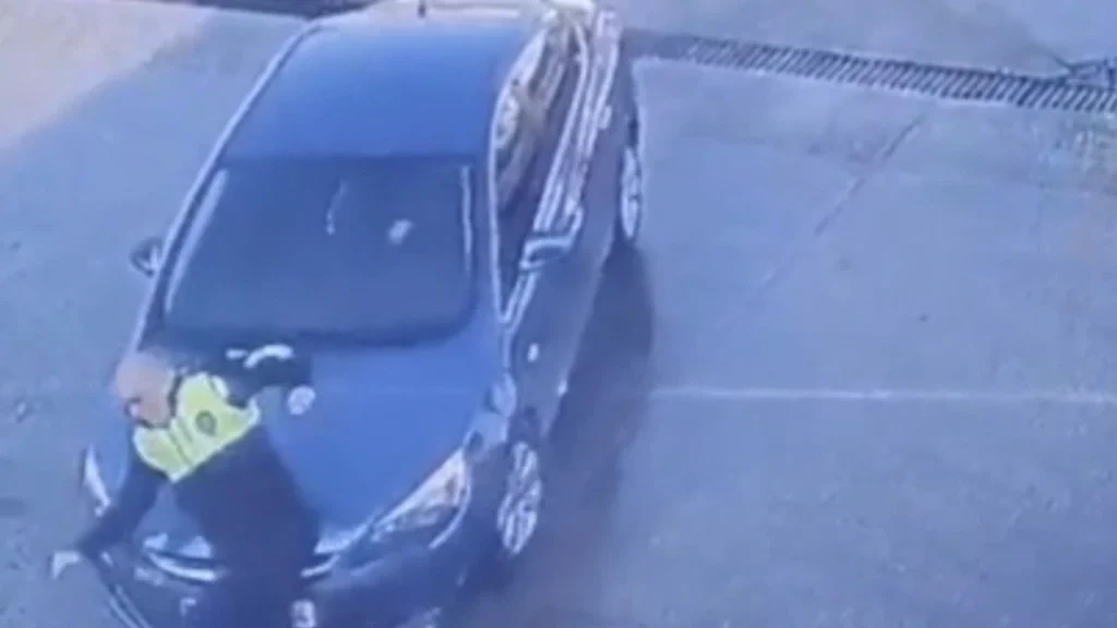 Samsun Polise Çarpma