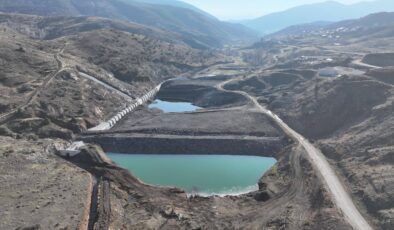 Gümüşhane Kelkit’te Sütveren Barajı ve Sulama Projesinde Çalışmalar Devam Ediyor