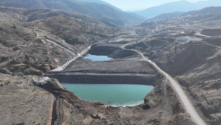 Gümüşhane Kelkit’te Sütveren Barajı ve Sulama Projesinde Çalışmalar Devam Ediyor