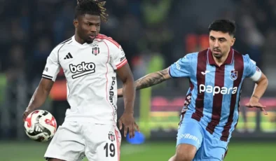 Trabzonspor-Beşiktaş Düellosu Nefes Kesti: 6 Gollü Dev Maç Berabere!