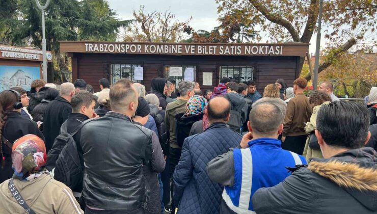 Trabzonspor – Beşiktaş Derbisi Biletleri Satışa Çıktı, Yoğun İlgi Var