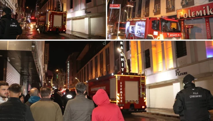 Van’daki Tamara Oteli Restoranında Korkutan Yangın!