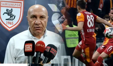Galatasaray Maçı Sonrası Samsunspor Başkanı Yüksel Yıldırım Çileden Çıktı