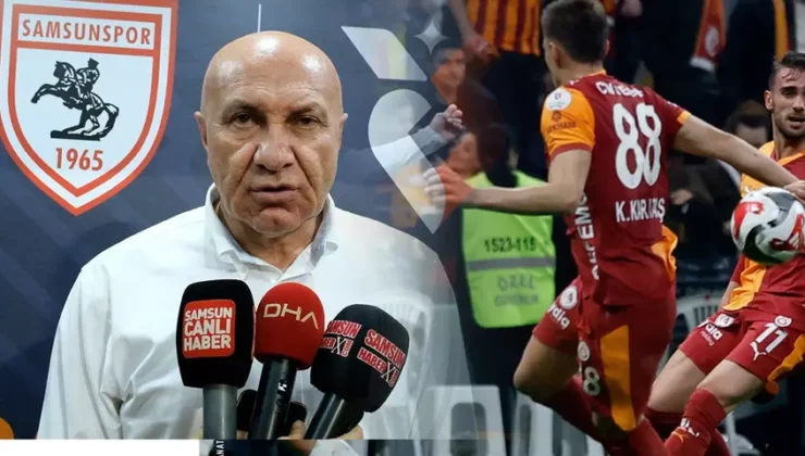 Galatasaray Maçı Sonrası Samsunspor Başkanı Yüksel Yıldırım Çileden Çıktı