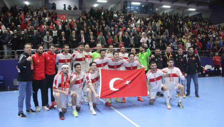 A Milli Erkek Hentbol Takımı’ndan net galibiyet