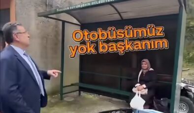 Başkan Genç’in Otobüs Durağındaki Diyaloğu Gündem Oldu