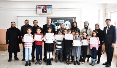 Alucra’da Karne Sevinci Okullara Taşındı: Protokolden Öğrencilere Moral Ziyareti