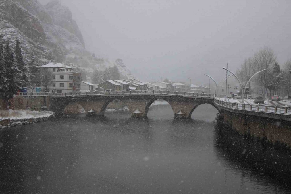 Amasya kar yağışı 2026