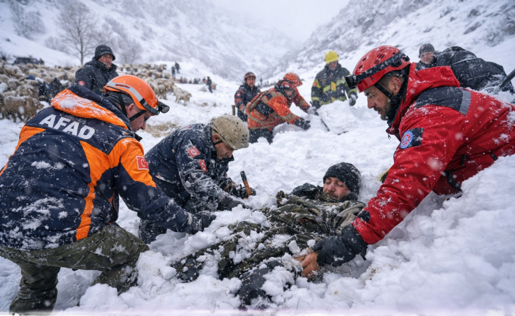 Artvin çığ felaketi