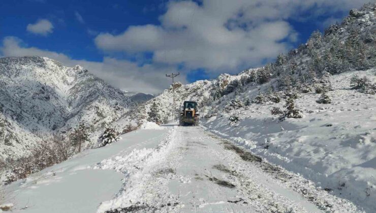 Artvin’de Kar Yağışı Ulaşımı Vurdu: Çok Sayıda Köy Yolu Kapandı
