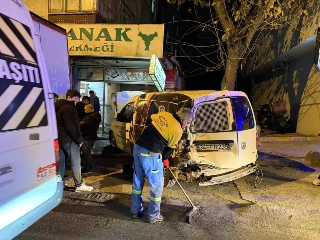 Bahçelievler zincirleme trafik kazası