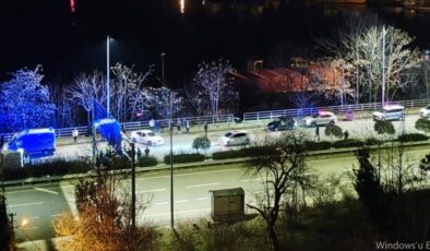 Beşikdüzü’nde Trafik Kazası Sonrası Kavga Yolu Kapattı
