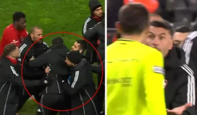 Kupada Gergin Anlar: Burak Yılmaz Olayı Maça Damga Vurdu