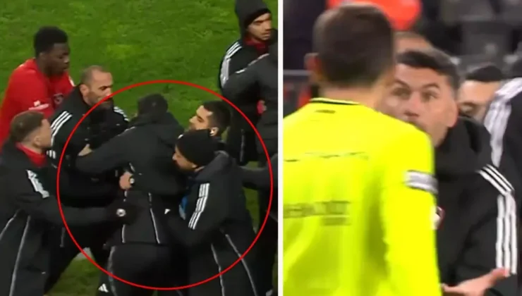 Kupada Gergin Anlar: Burak Yılmaz Olayı Maça Damga Vurdu