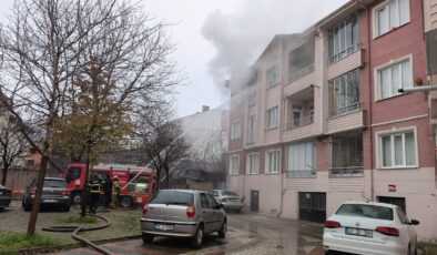 Bursa İnegöl’de apartman yangını: Çocuklar tahliye edildi, kediler için zamanla yarışıldı