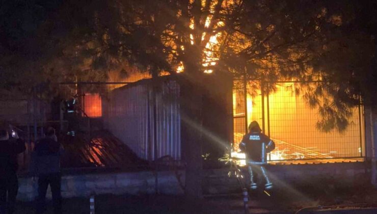 Bursa Minareliçavuş OSB’de Kimyasal Fabrikada Yangın