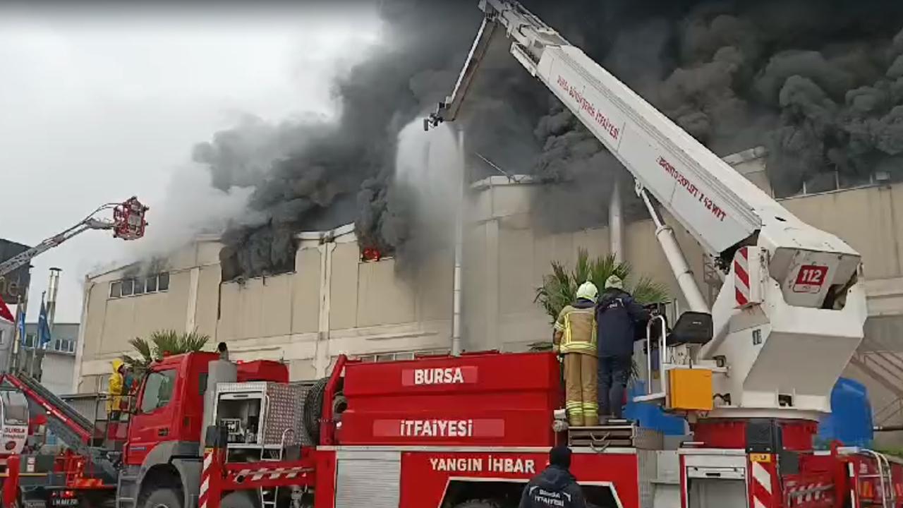 Bursa fabrika yangını