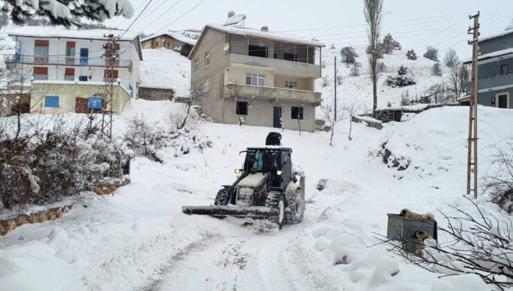 Camoluk’ta yoğun kar mesaisi: Belediye ekipleri sahada çalışmalarını sürdürüyor