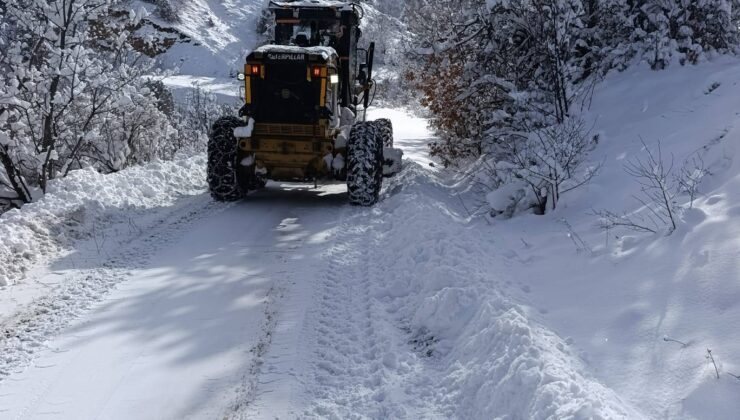Camoluk’ta Karla Mücadele Çalışmaları Sürüyor
