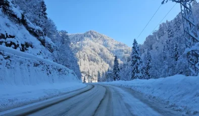 Doğu Karadeniz’de Kar Etkisi: 404 Yerleşim Yerine Ulaşım Sağlanamıyor