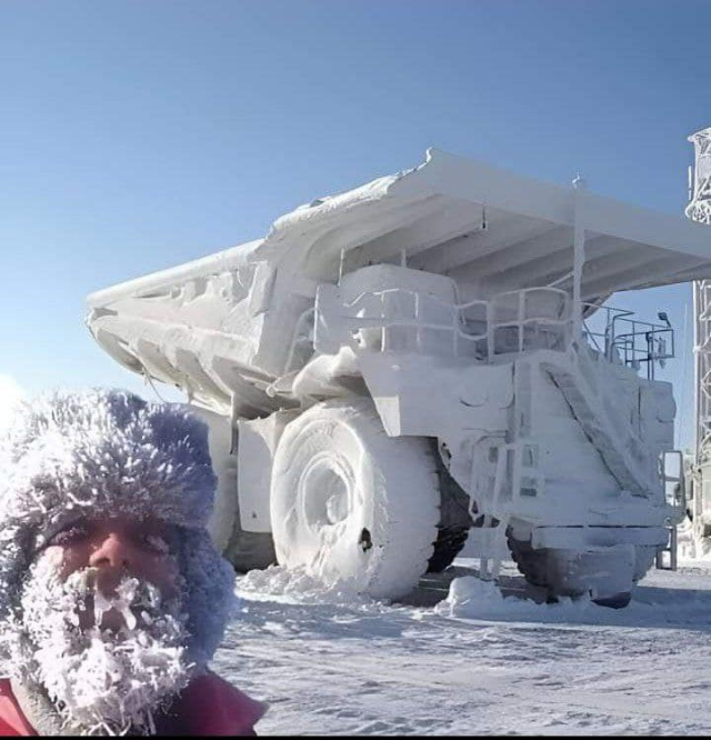Dünyanın en soğuk yeri Oymyakon