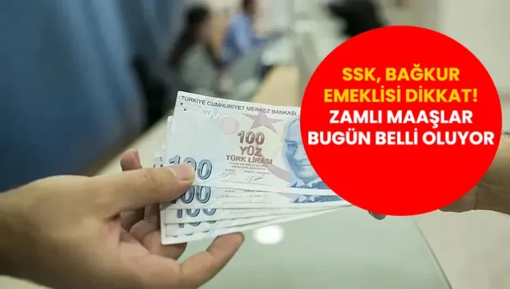 Emekli Zammı 2026 Belli Oldu: SSK ve Bağ-Kur Emekli Maaşları Ne Kadar Oldu?