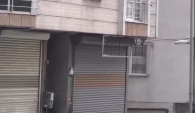 Esenyurt’ta korku dolu anlar: Genç kadın camdan atladı