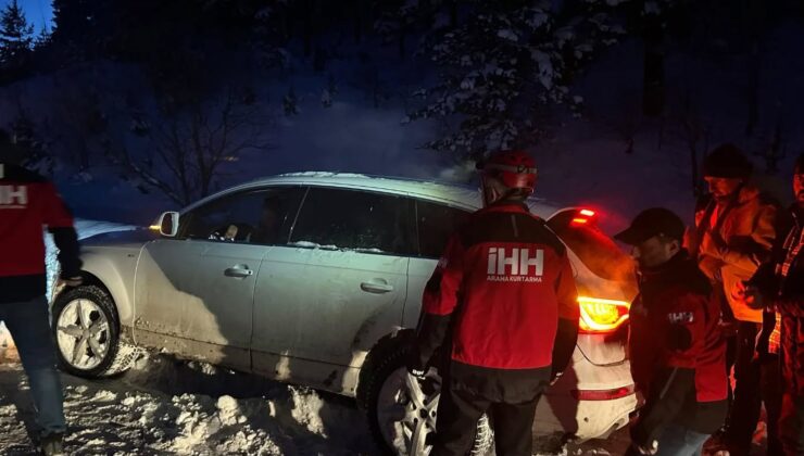 Giresun İHH ekibinden Sarıkamış’ta örnek davranış