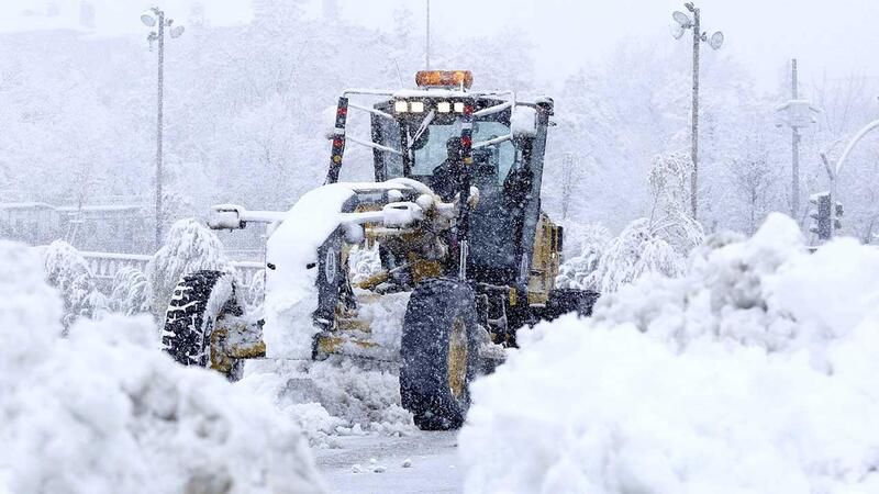 Giresun kar yağışı