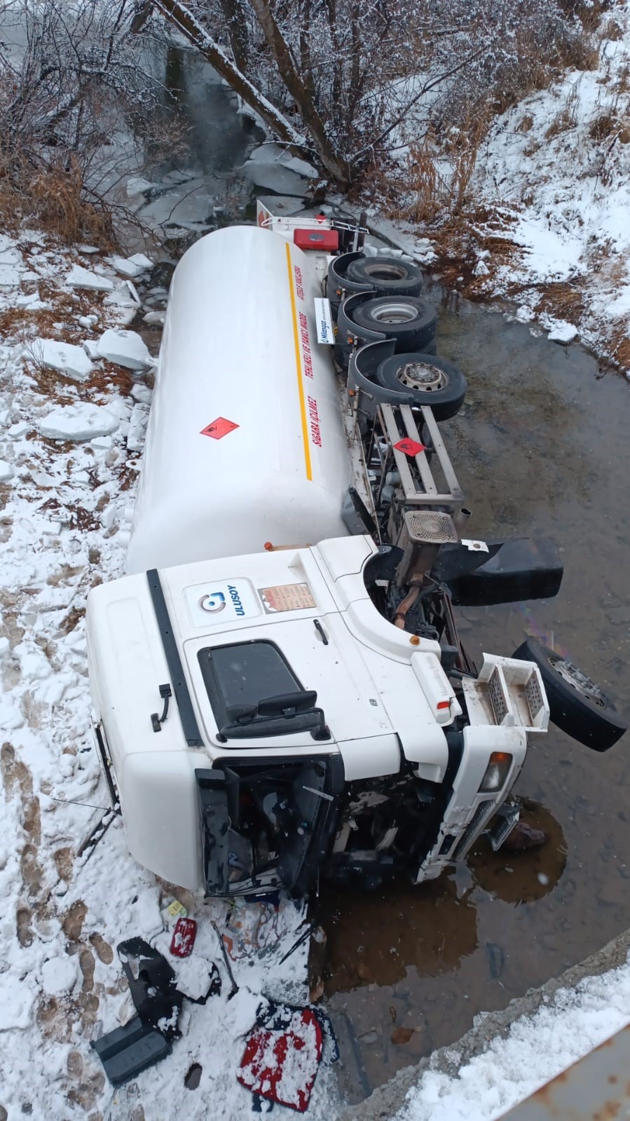 Gümüşhane LPG tanker kazası