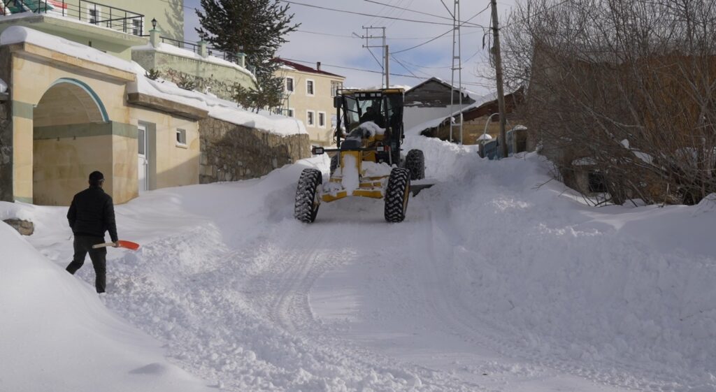 Gümüşhane karla mücadele köy yolları
