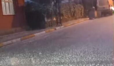 Anadolu Yakası’nda Dolu Etkili Oldu, Hayat Kısa Sürede Aksadı