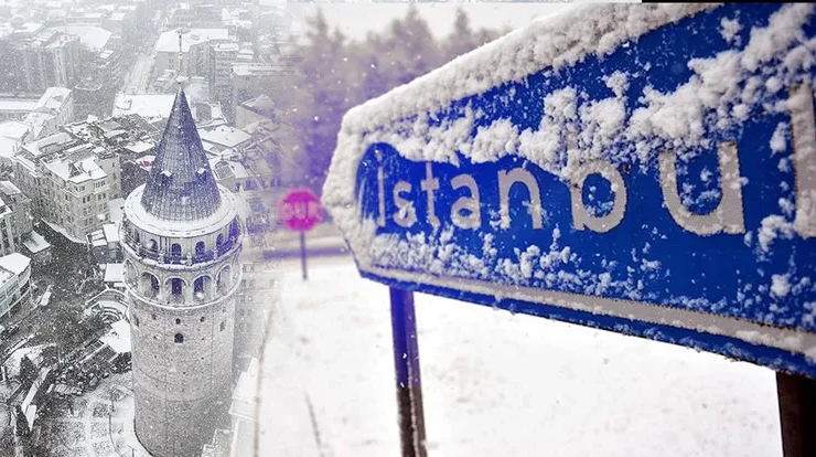 İstanbul’a Kar Uyarısı: Kuvvetli Yağış 2 Gün Etkili Olacak