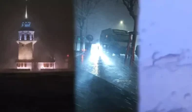 İstanbul’da Kırmızı Kütle Etkisi: Şiddetli Yağış ve Fırtına Hayatı Olumsuz Etkiledi