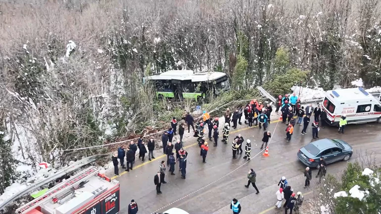 Kartepe otobüs kazası