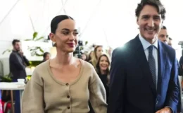 Katy Perry ile Justin Trudeau Davos’ta Gündem Oldu