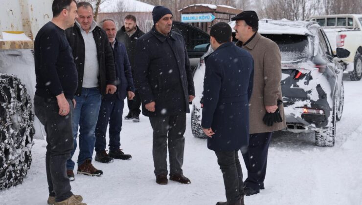 Pöske Dağı’nda Kış Mesaisi: Yetkililer Sahada
