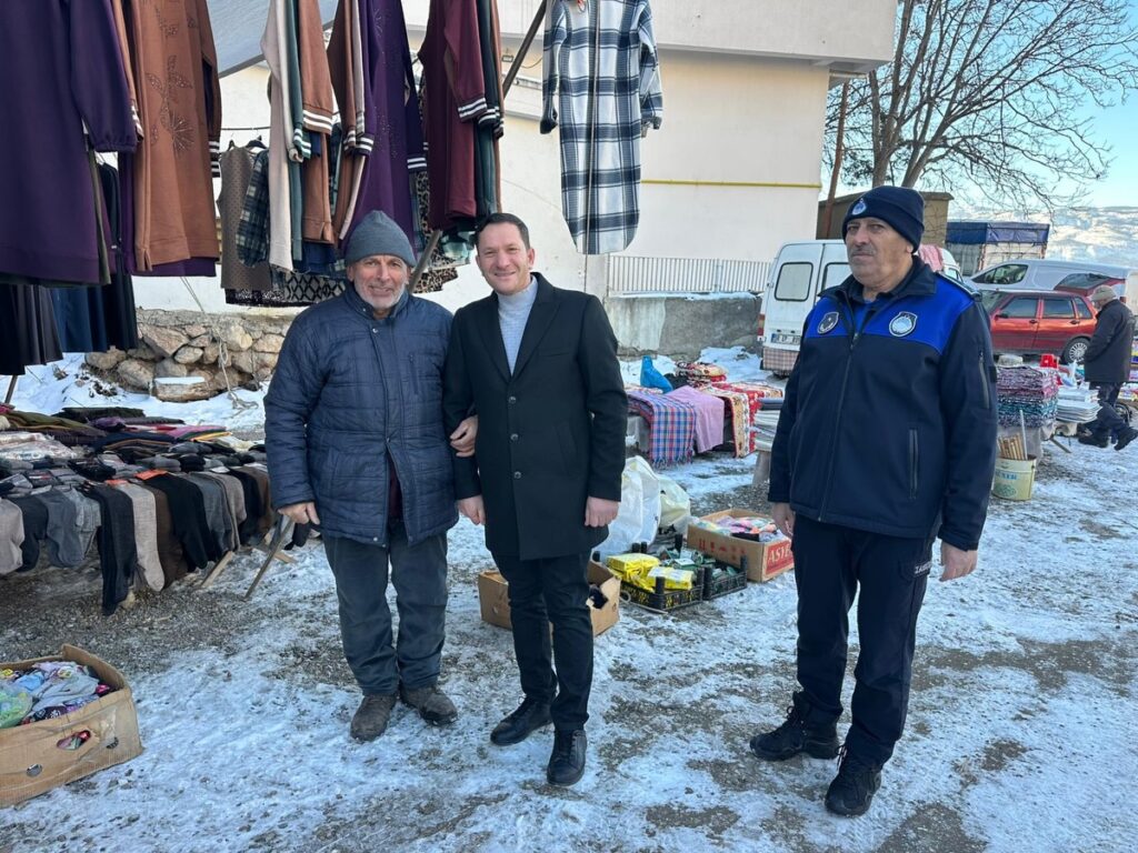 Koyulhisar pazar esnafı ziyareti