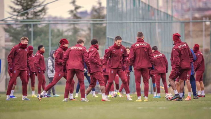 Trabzonspor’da yeni transfer sahne aldı: Mathias Lovik ilk kez idmanda