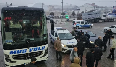 Muş–Bursa Seferindeki Yolcu Otobüsü Elazığ’da Saldırıya Uğradı