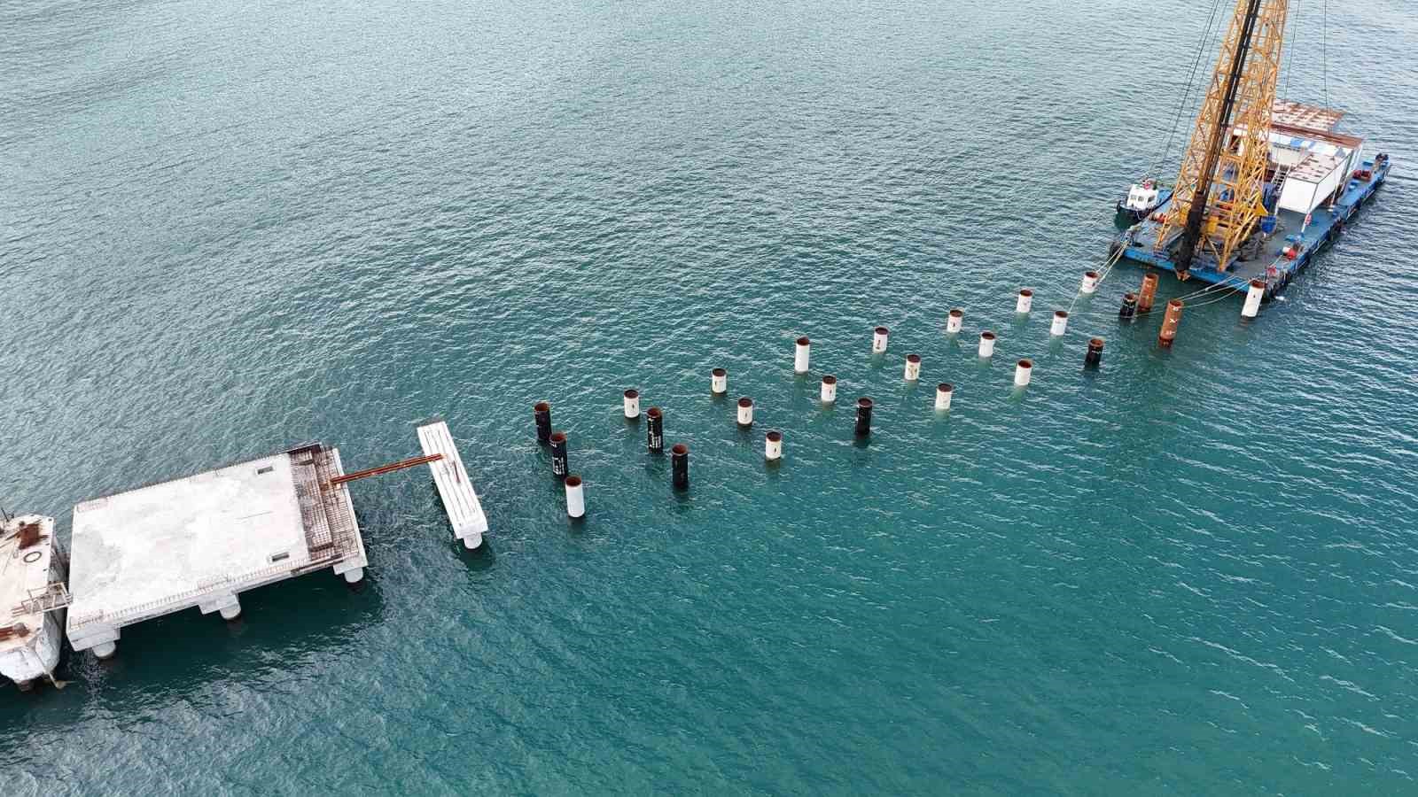 Ordu Rıhtımı uzatılıyor