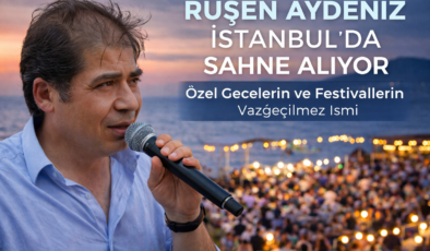 Ruşen Aydeniz İstanbul’da Sahne Alıyor: Karadeniz Türküleriyle Müzik Dolu Geceler
