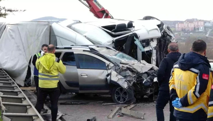 Samsun Canik’te Zincirleme Kaza: TIR Şoförü Hayatını Kaybetti