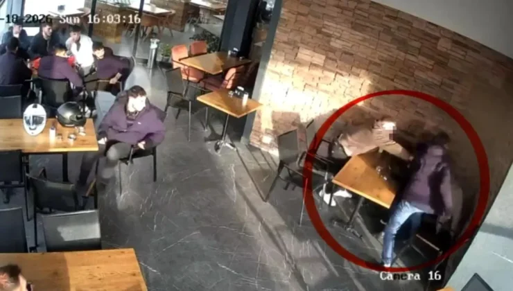 Samsun’da fırında bıçaklı saldırı: Pastanede dehşet anları kamerada