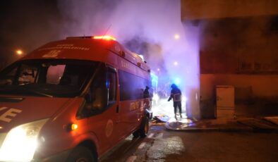 Samsun’da Bodrum Kat Yangını Paniğe Neden Oldu