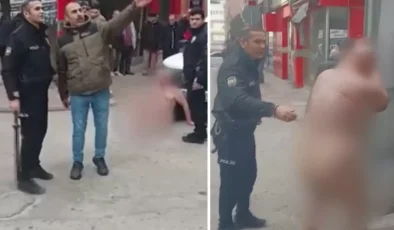 Samsun İlkadım’da Çıplak Halde Caddeye Çıkan Şahıs Paniğe Neden Oldu