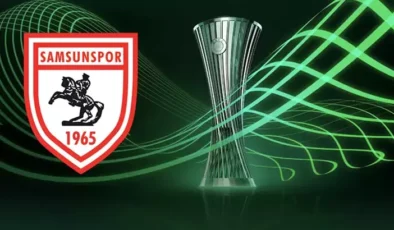 Samsunspor’un UEFA Konferans Ligi play-off turundaki rakibi netleşti
