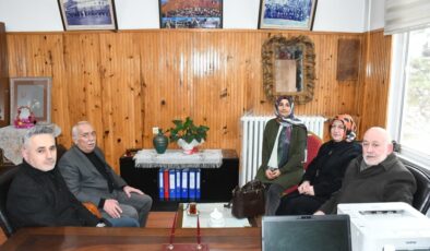 Şebinkarahisar’da Halk Eğitim kurslarına yakın ilgi: Başkan Şentürk’ten ziyaret