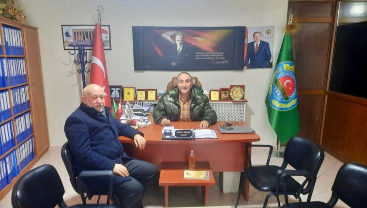 Şebinkarahisar’da Önemli Ziyaret: Belediye ile Ziraat Odası Arasında Görüşme